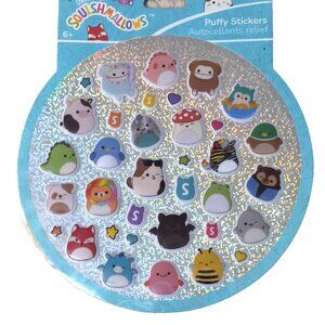 Original Squishmallows Hello Kitty Puffy Stickers Brand New  (35)